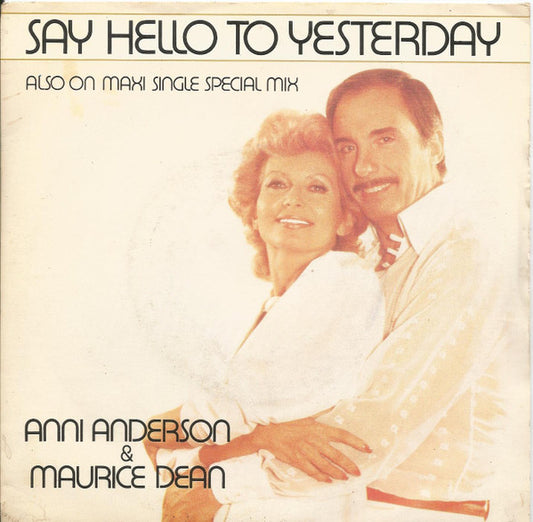 Anni Anderson & Maurice Dean- Say Hello To Yesterday 30571 21823 Vinyl Singles VINYLSINGLES.NL