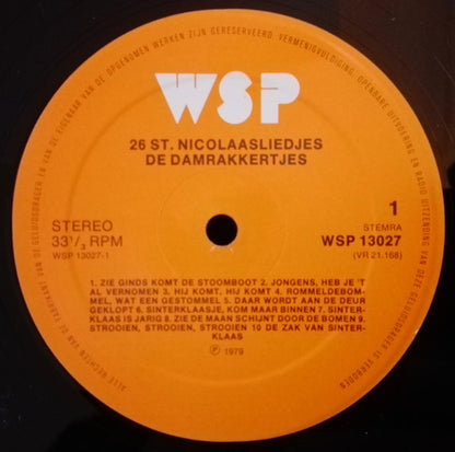Damrakkertjes - 26 Sinterklaasliedjes (LP) 49627 Vinyl LP Goede Staat