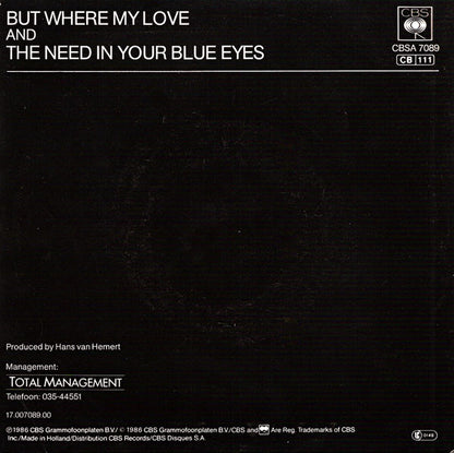 René Shuman - But Where My Love 29745 Vinyl Singles Goede Staat