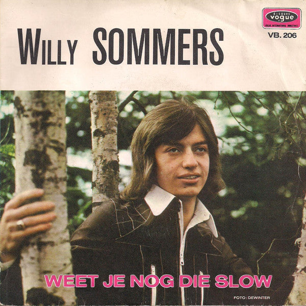 Willy Sommers - Weet Je Nog Die Slow 17970 Vinyl Singles Goede Staat