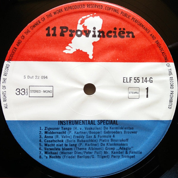 Various - Instrumentaal Speciaal (LP) 49014 Vinyl LP Goede Staat