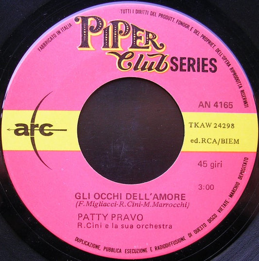 Patty Pravo - Gli Occhi Dell Amore