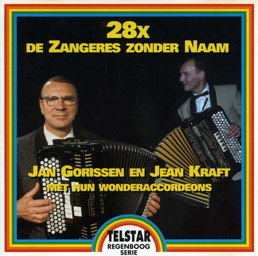 Jan Gorissen en Jean Kraft - 28x De Zangeres Zonder Naam (CD) Compact Disc Goede Staat