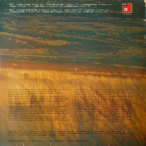 Tumbleweeds - Tumbleweeds (LP) 48115 49634 49903 Vinyl LP VINYLSINGLES.NL