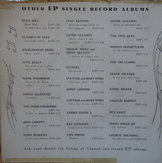 Frank Sinatra - Sings Songs From His Warner Bros. Picture "Young At Heart"