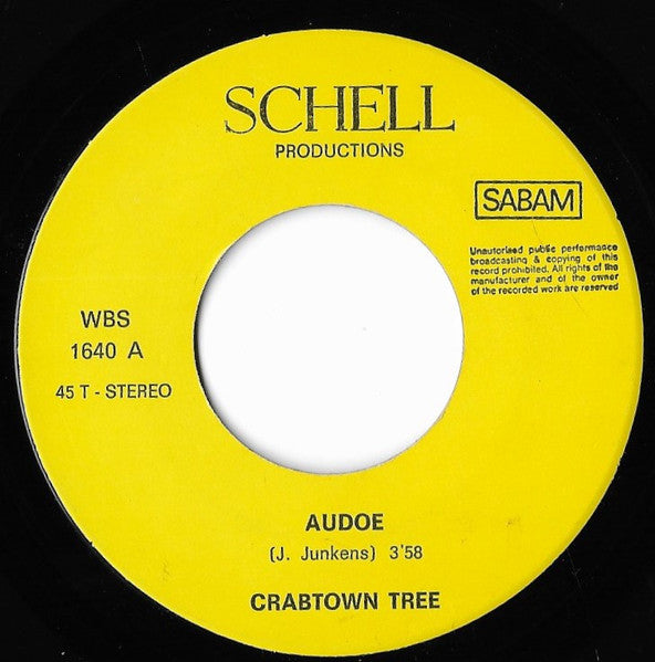 Crabtown Three - Oudoe 15141 Vinyl Singles Goede Staat