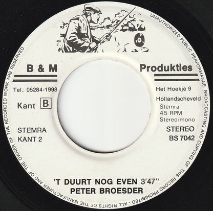 Peter Broesder - 700 KM lang 06157 Vinyl Singles Goede Staat