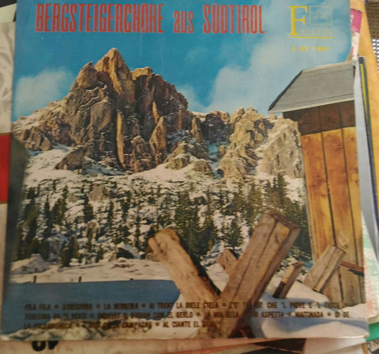 Chor Nives Premana - Bergsteigerchöre Aus Südtirol (LP) 41974 Vinyl LP Goede Staat