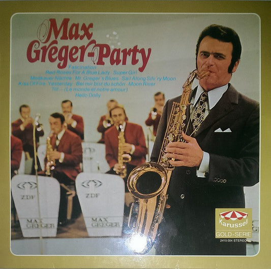 Max Greger - Max Greger-Party (LP) 42156 Vinyl LP Goede Staat