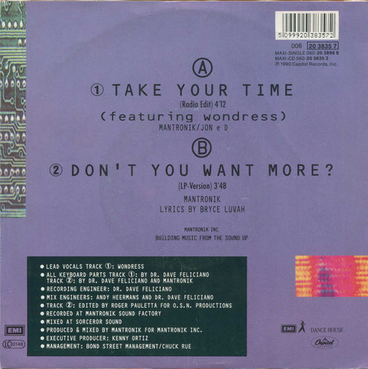 Mantronix - Take Your Time