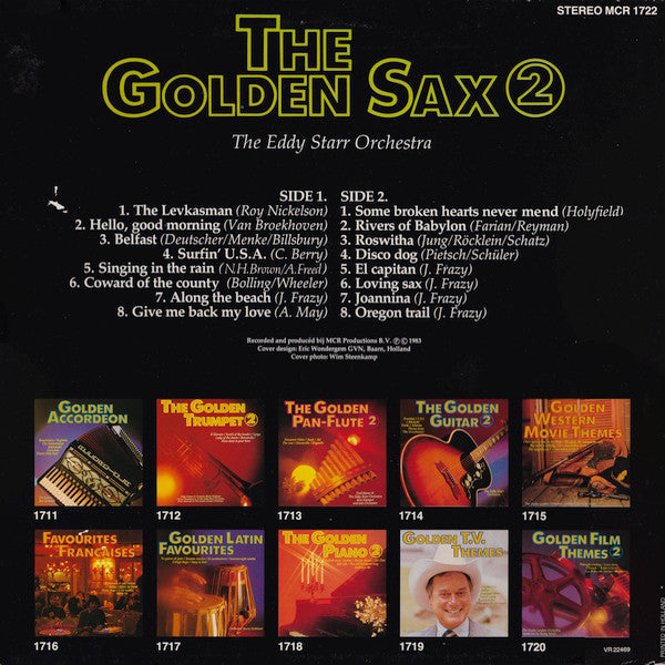 Eddy Starr Orchestra - The Golden Sax 2 (LP) 41965 Vinyl LP VINYLSINGLES.NL