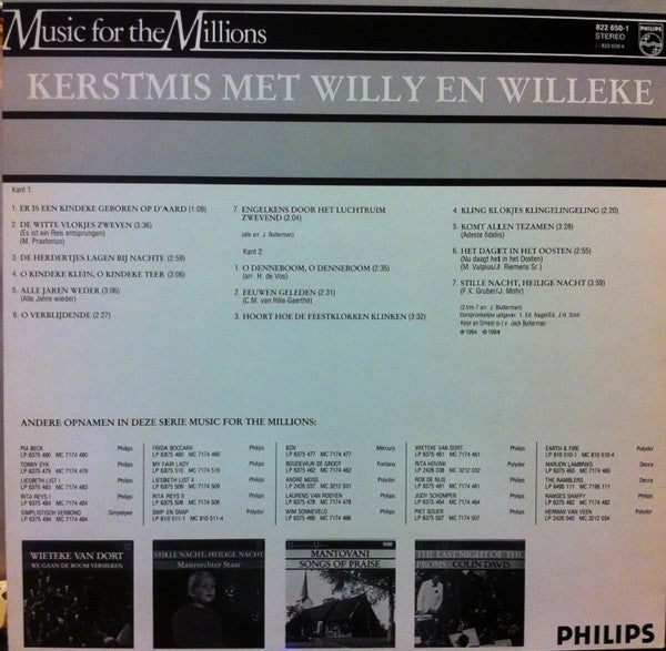 Willy En Willeke - Kerstmis Met Willy En Willeke (LP) 41332 Vinyl LP VINYLSINGLES.NL
