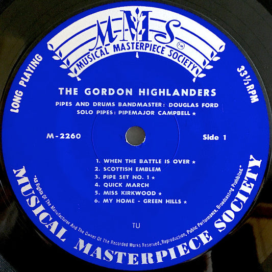 Gordon Highlanders - Klänge Aus Schottland (LP)