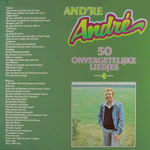André van Duin - And're André 4 - 50 Onvergetelijke Liedjes (LP) 40283 Vinyl LP Goede Staat