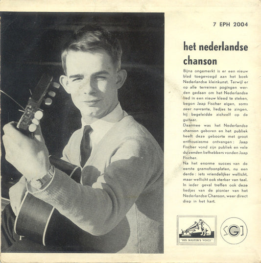 Jaap Fischer - Samba 2 April 34887 Vinyl Singles EP Vinyl Zeer Goed / Hoesje Goed "VINYLSINGLES.NL"