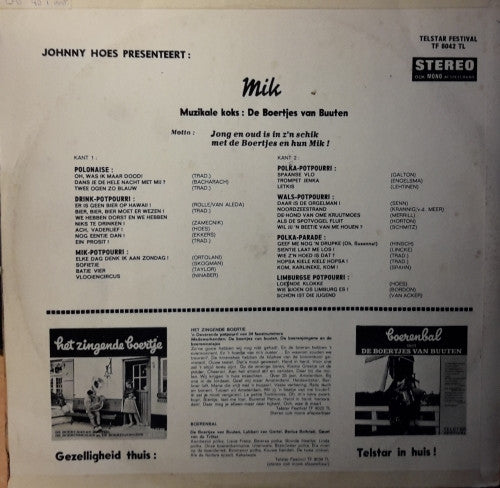 Boertjes Van Buuten - Mik (LP) 48723 Vinyl LP Gebruikssporen!