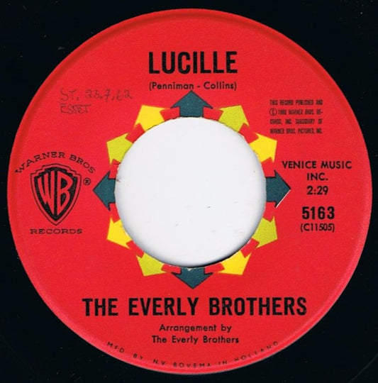 Everly Brothers - So Sad Vinyl Singles Media: VG+ / Sleeve: G+ "VINYLSINGLES.NL"
