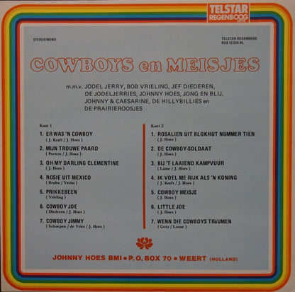 Various - Johnny Hoes Presenteert: Cowboys & Meisjes (LP) Vinyl LP Goede Staat