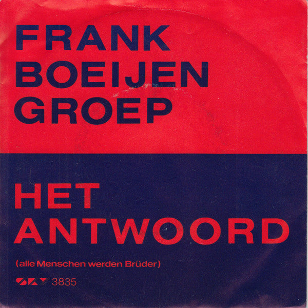 Frank Boeijen Groep - Het Antwoord Vinyl Singles VINYLSINGLES.NL