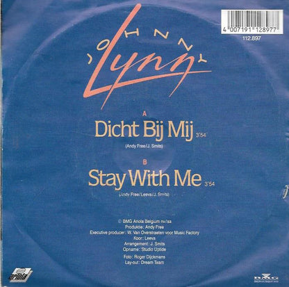 Johnny Lynn - Dicht Bij Mij 25222 Vinyl Singles VINYLSINGLES.NL