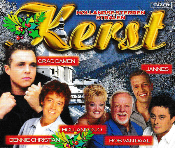 Various - Hollandse Sterren Stralen - Kerst (CD) Compact Disc Goede Staat