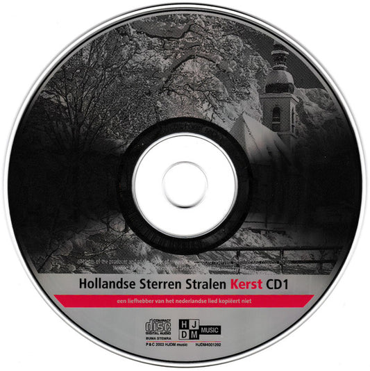 Various - Hollandse Sterren Stralen - Kerst (CD) Compact Disc Vinyl Zeer Goed / Hoesje Goed "VINYLSINGLES.NL"