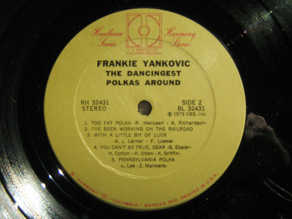 Frankie Yankovic - The Dancingest Polkas Around (LP) 42497 Vinyl LP VINYLSINGLES.NL
