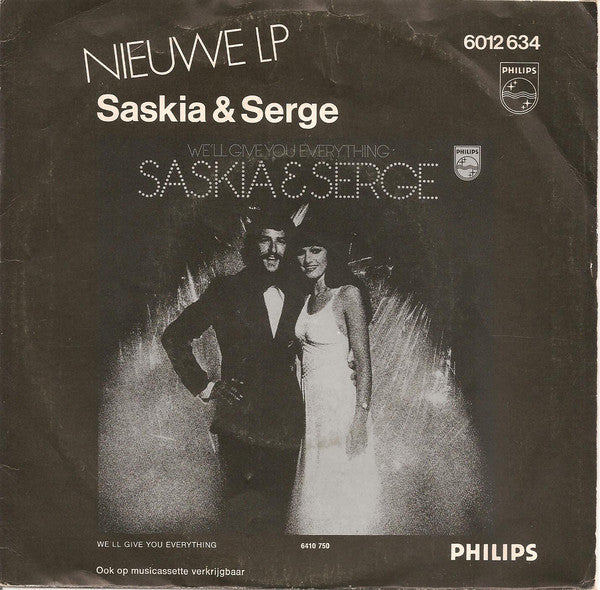 Saskia & Serge - Don't Tell Me Stories Vinyl Singles Goede Staat