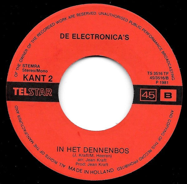 Electronica's - De Stratendans 28506 Vinyl Singles Goede Staat