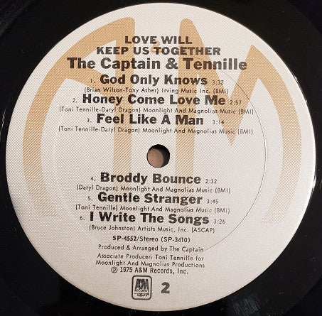 Captain & Tennille - Love Will Keep Us Together (LP) 46920 Vinyl LP Goede Staat