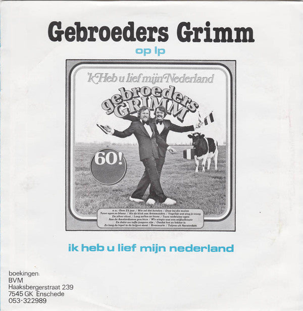 Gebroeders Grimm - Meissie Van Alle Dag (Mina) 11212 Vinyl Singles Goede Staat