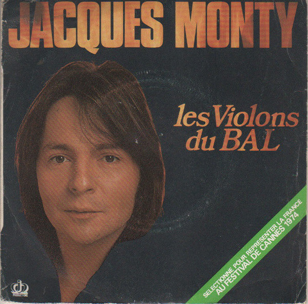 Jacques Monty - Les Violons Du Bal 11172 Vinyl Singles Vinyl Very Good (VG) <br> Hoes Good Plus (G+)