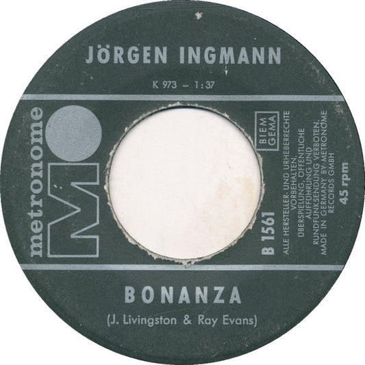 Jorgen Ingmann - Bonanza 02839 Vinyl Singles VINYLSINGLES.NL
