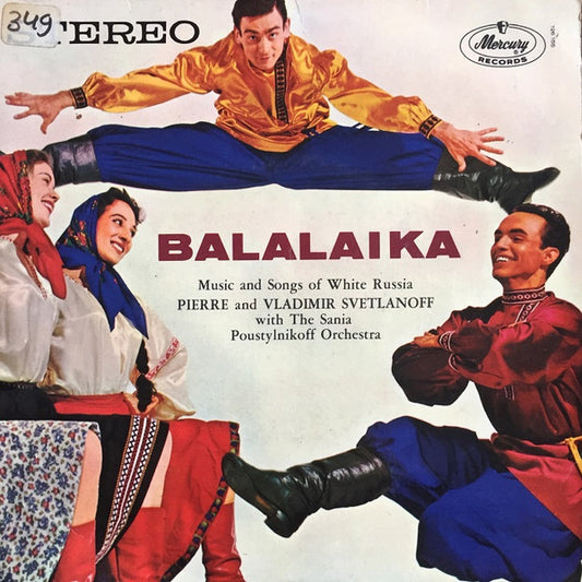 Pierre & Vladimir Svetlanoff with The Sania Poustylnikoff Orchestra - Balalaika (EP) 14116 Vinyl Singles EP VINYLSINGLES.NL