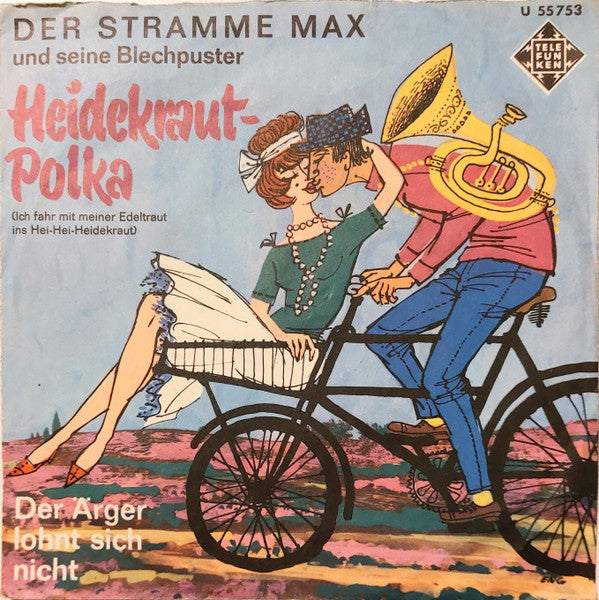 Stramme Max Und Seine Blechpuster - Heidekraut-Polka Vinyl Singles VINYLSINGLES.NL