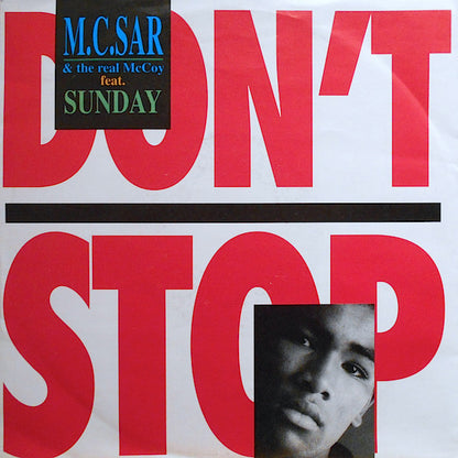 Real McCoy Feat. Sunday - Don't Stop 20133 Vinyl Singles Goede Staat