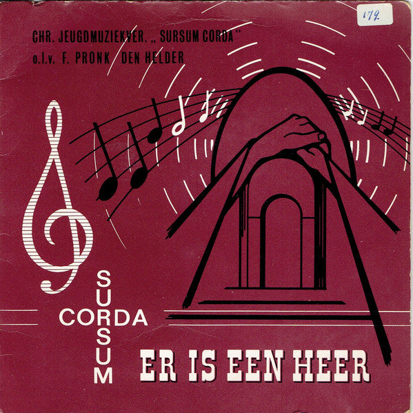 Christelijke Jeugdmuziekvereniging Sursum Corda - Er Is Een Heer (EP) 24087 18800 Vinyl Singles EP VINYLSINGLES.NL