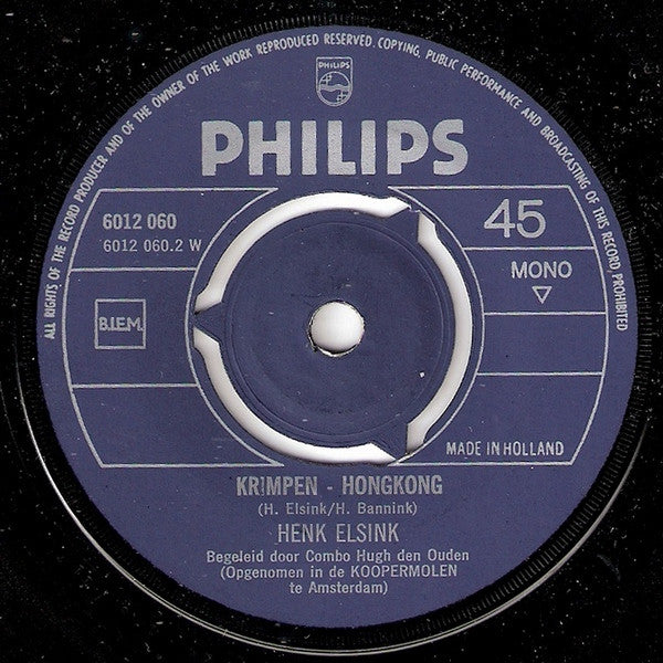 Henk Elsink - De Supporter 02908 28532 29203 Vinyl Singles VINYLSINGLES.NL