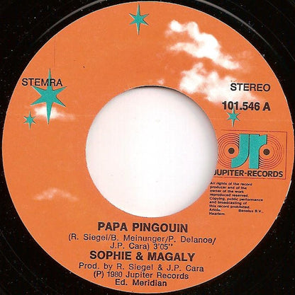 Sophie & Magaly - Papa Pingouin 30846 11958 Vinyl Singles VINYLSINGLES.NL