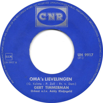 Gert Timmerman - Oma's Lievelingen 29557 00090 04186 30912 Vinyl Singles VINYLSINGLES.NL