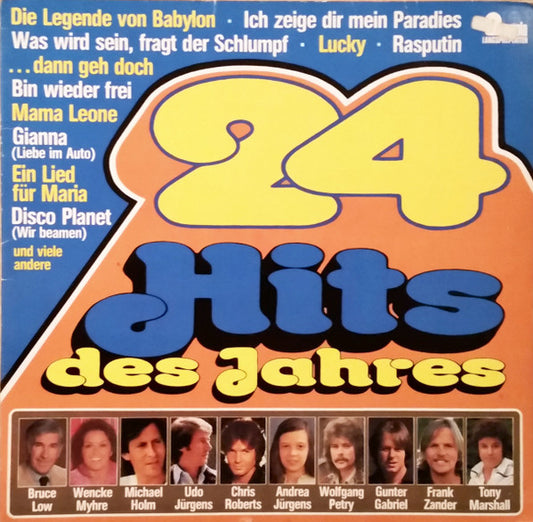 Various - 24 Hits Des Jahres (LP) 49165 Vinyl LP Dubbel Goede Staat