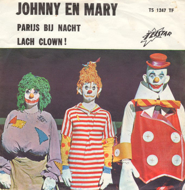 Johnny En Mary - Parijs Bij Nacht 36675 Vinyl Singles Goede Staat