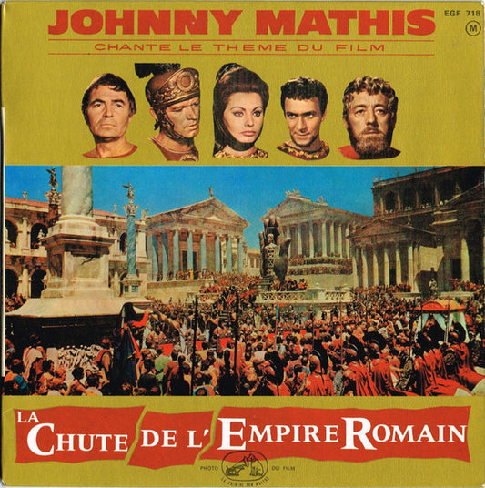 Johnny Mathis - La Chute De L'Empire Romain (EP) 29234 Vinyl Singles EP VINYLSINGLES.NL