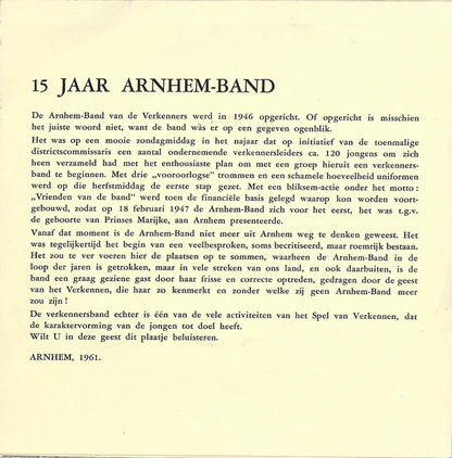 Arnhem-Band - 15 Jaar Arnhem-Band 24126 Vinyl Singles Goede Staat