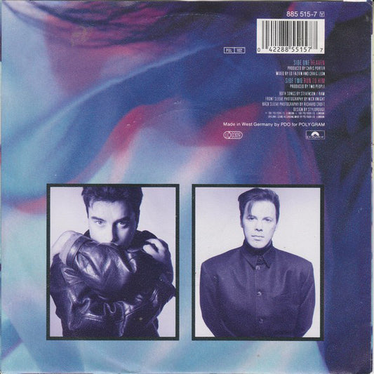 Two People - Heaven Vinyl Singles Media VG+ \ Sleeve G+