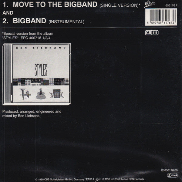 Ben Liebrand - Move To The Bigband 20399 Vinyl Singles Goede Staat