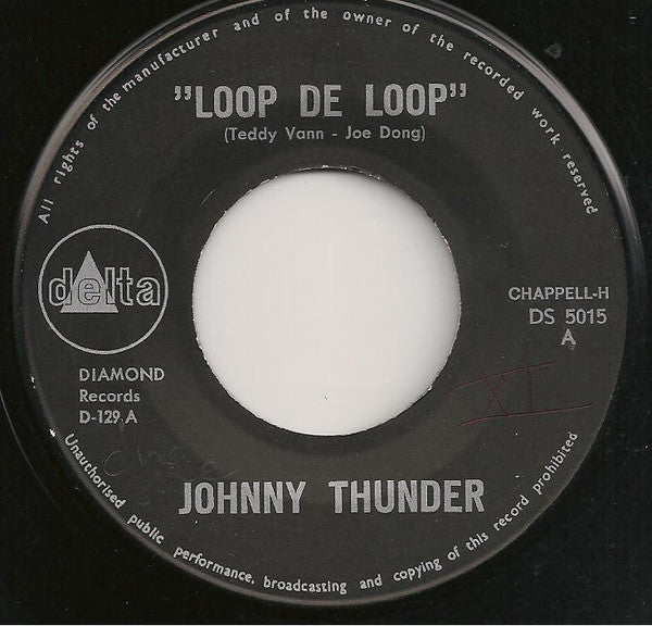 Johnny Thunder - Loop de loop 05768 Vinyl Singles Goede Staat