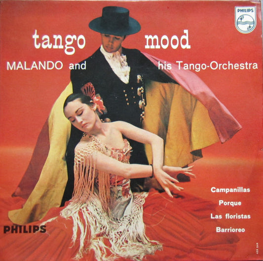 Malando And His Tango Orchestra - Campanillas (EP) 16699 Vinyl Singles EP Goede Staat