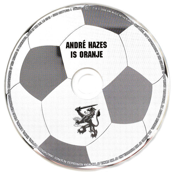 André Hazes - André Hazes Is Oranje (CD) Compact Disc VINYLSINGLES.NL