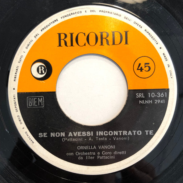 Ornella Vanoni - Non Dirmi Niente (Don't Make Me Over) 02469 Vinyl Singles VINYLSINGLES.NL